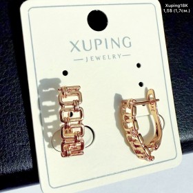 Сережки Xuping18К 20468 (1.7см)